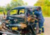Photos: 1 person dead, 10 injured in gory accident on Somanya-Nkurakan Highway