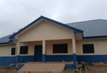 Western North Regional Minister, Police Commander inspect abandoned Police Station in Aowin