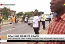 Ofankor Barrier crash: Blow by blow account of how accident occurred as death toll reaches 11