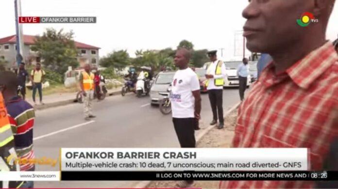 Ofankor Barrier accident