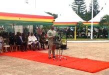 Kenneth Gilbert Adjei officially assumes duty as Defence Minister as Ato Forson bows out