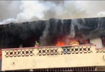 Kumasi: 11 rooms burnt as fire destroys 3-storey building at Manhyia South