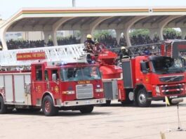 We did not use sachets of water to quench fire at Manhyia South – Ghana National Fire Service