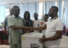 Western North Regional Minister supports Awaso Asempaneya M/A JHS with ICT equipment
