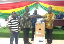 Western North Regional Minister supports SHSs with ICT equipment, promises E-Libraries