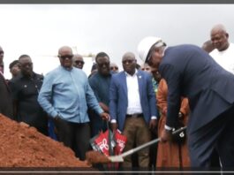 Mahama cuts sod for multi-tier car park and hotels complex at Accra International Airport