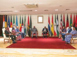 President Mahama arrives in Luanda for 21st AU Extraordinary Session on conflict resolution