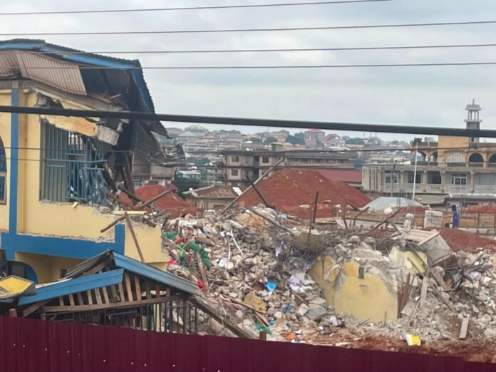 bank at Aboabo market