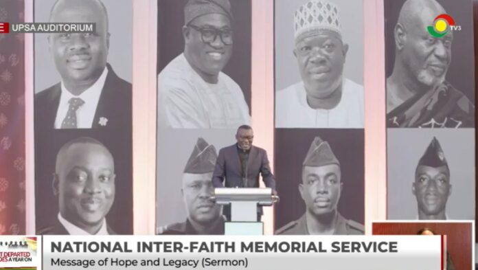 memorial service for the 8 gone souls