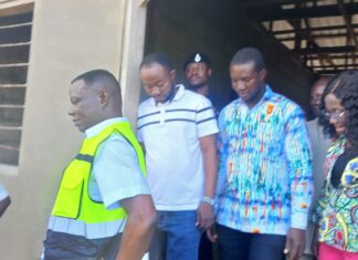Western North Regional Minister inspects 24-Hour Market and other projects in Suaman District