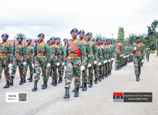 2,000 GAF recruits pass out after six months of basic military training