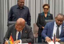 Ghana signs air services agreement with Trinidad and Tobago