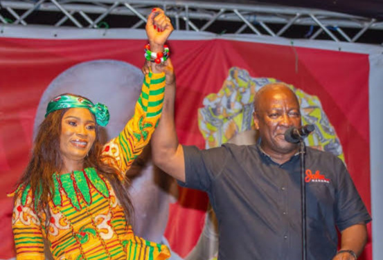 Gyan Cudjoe and Mahama