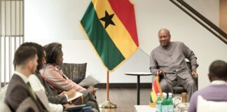Mahama meets Alex Soros ahead of global foundations roundtable at UNGA