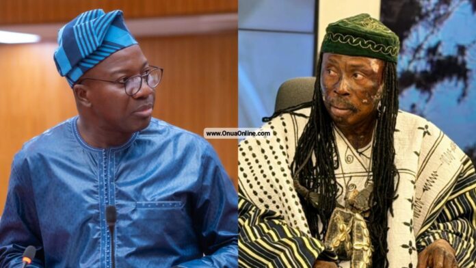 Mahama Ayariga and Kwaku Bonsam