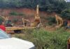 Central Region: 17 excavators seized in NAIMOS operation at Subin-Akwaboso