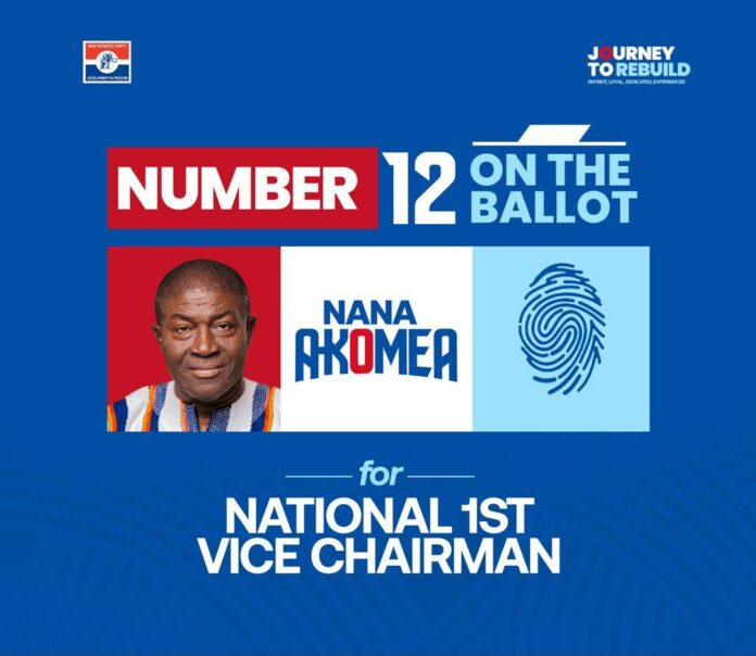 Nana Akomea NPP ballot