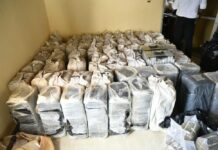 Accra: Police intercept truck with 175 slabs of suspected narcotics at Abofu; 2 arrested