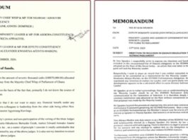 Alleged GHC70k ‘gift’: A case of mere similarity in signatures?