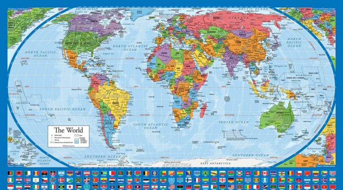 The new World Map: Does the way we draw the world influence the way we understand it? World Map