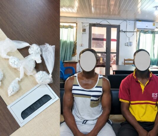 UWR: Police seize 192 compressed wraps of suspected cocaine in Wa; 2 remanded
