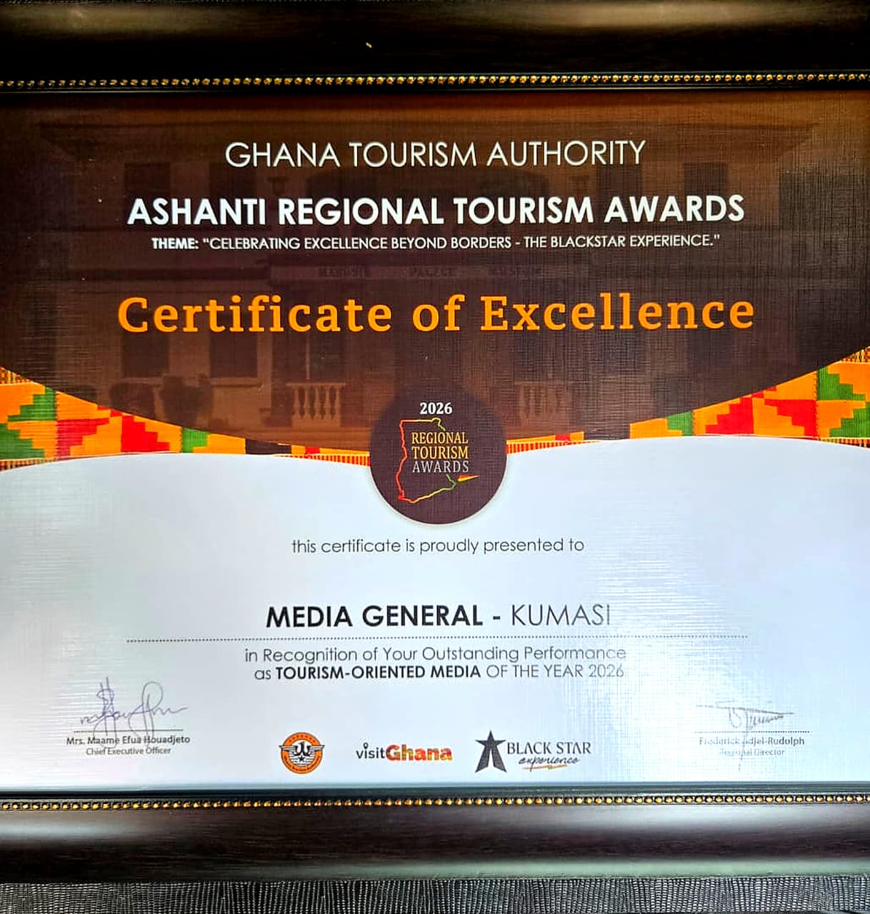 GTA Award to Media General