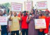 Osudoku residents protest deplorable roads; Lack of market for local rice
