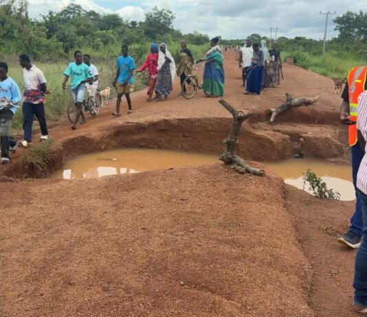 Homes swept away, communities cut off as floods hit North East Gonja