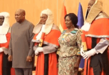 Mahama swears in three new Supreme Court Justices