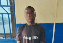 Police arrest man seen in viral video beating wife at Agona Nkwanta