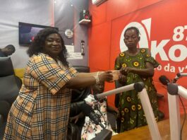 Akoma Mu Nsem presents over GH¢30,000 and other items to pregnant Atasemanso fire victim