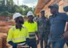 Western Regional Minister warns Amenfi Central 24-Hour market contractor over delays