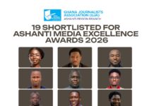 Four Media General journalists and 15 others shortlisted for 2026 Ashanti GJA Media Excellence Awards