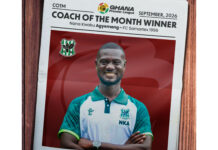 FC Samartex coach scoops NASCO Coach of the Month award for September