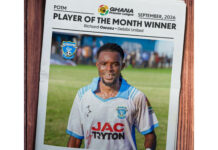 Debibi Utd’s Richard Owusu named NASCO September Player of the Month