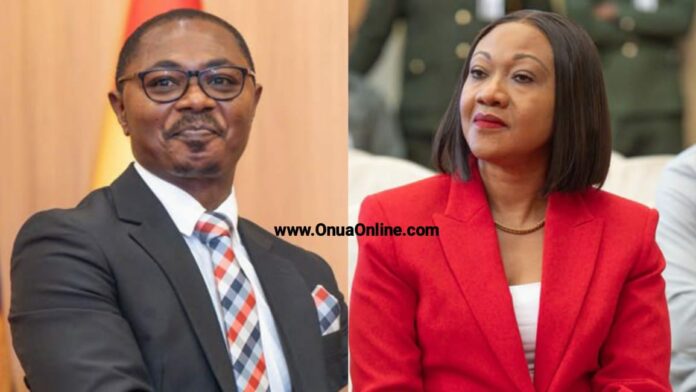Jean Mensa and Joseph Kwaku Asamoah
