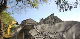 Madina Old Zonal Council Market demolished over structural safety concerns