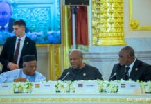 Ghana will remain non-aligned – Mahama at Russia-Africa Summit