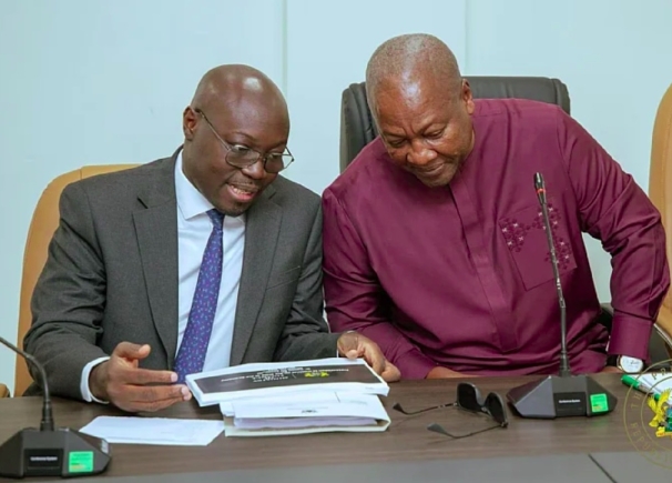Mahama and Ato Forson