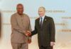 Ghana appreciates your willingness to resume trilateral talks with Ukraine – Mahama tells Putin at Russia-Africa summit