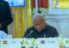 Mahama calls for peaceful resolution of global conflicts at Russia-Africa summit