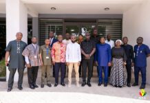 Parliamentary Committee visits NYA CEO