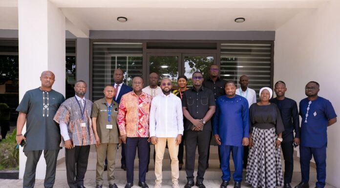 Parliamentary Committee visits NYA CEO