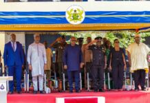 President Mahama commends police service, commissions 85-bed ward complex at Police Hospital