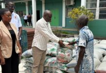 Sekondi NADMO marks disaster risk reduction day, distributes relief items to 65 fire victims