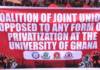 Four University of Ghana labour unions demand halt to campus security outsourcing