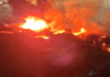 Fire outbreak at Kumasi Central Market
