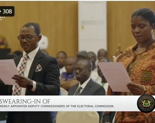 Ensure that every eligible citizen can participate in our electoral process – Mahama tells new EC Dep Chairs