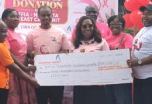 Ghana Gas supports Breast Cancer care and PPE supply at Effia Nkwanta Hospital with GHC100k