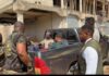 Trucks impounded as National Security arrests suspected sand winners along Accra-Kumasi Expressway corridor